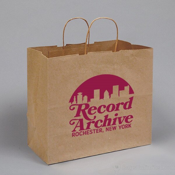 Natural Kraft Paper Custom PRINTED